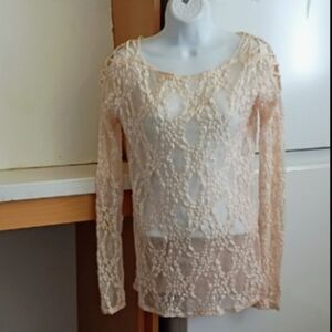 FP Inttinamateley Lace Top sz L